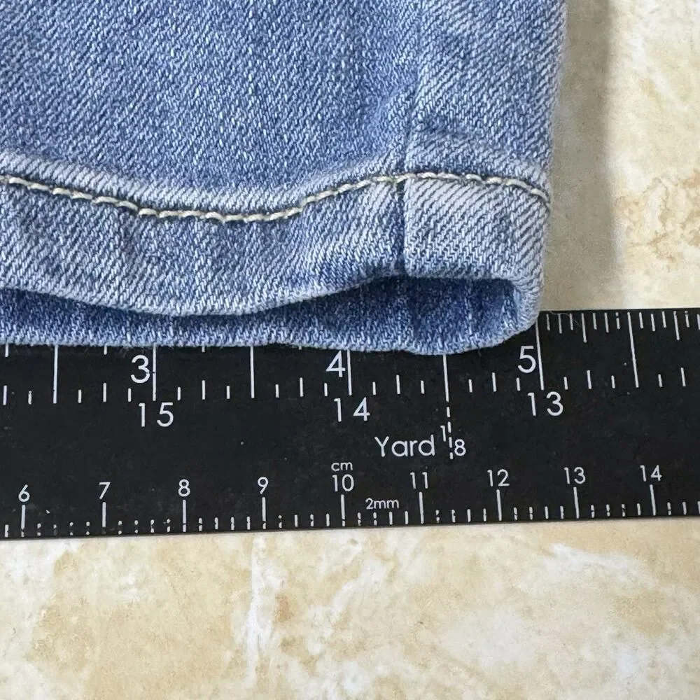 Judy Blue Jeans Womens 3/26 Light Wash Relaxed Fit Stretch Denim JB82336LT